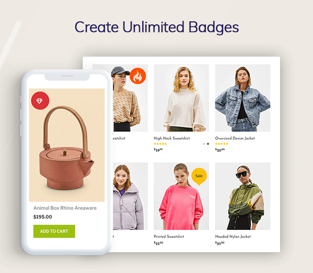 Woo Badge Designer Features