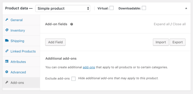 WooCommerce Product Add-ons