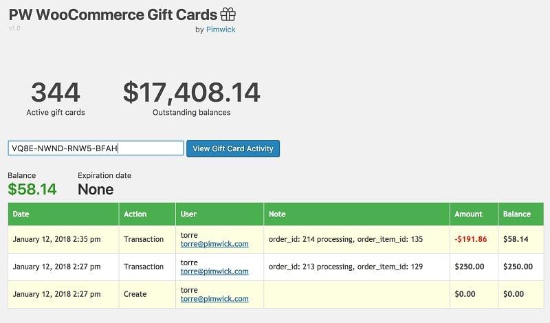 PW WooCommerce Gift Cards Pro is compatible with WooCommerce 3.0 and higher.