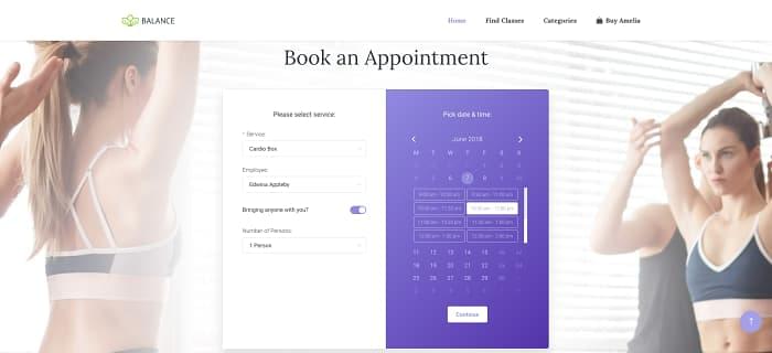 Features Amelia – Enterprise-Level Appointment Booking WordPress Plugin