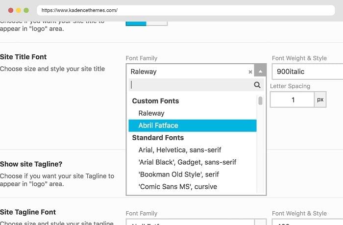 Easily Assign Custom Fonts