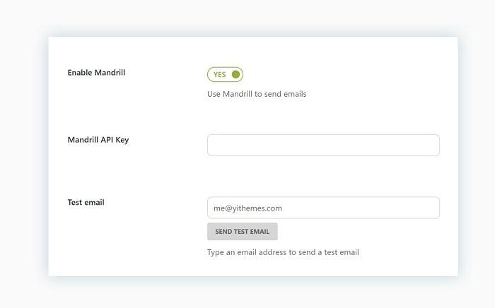 Take advantage of Mandrill integration to manage your emails
