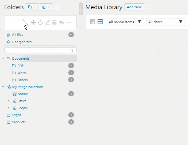 Complete file and folder management